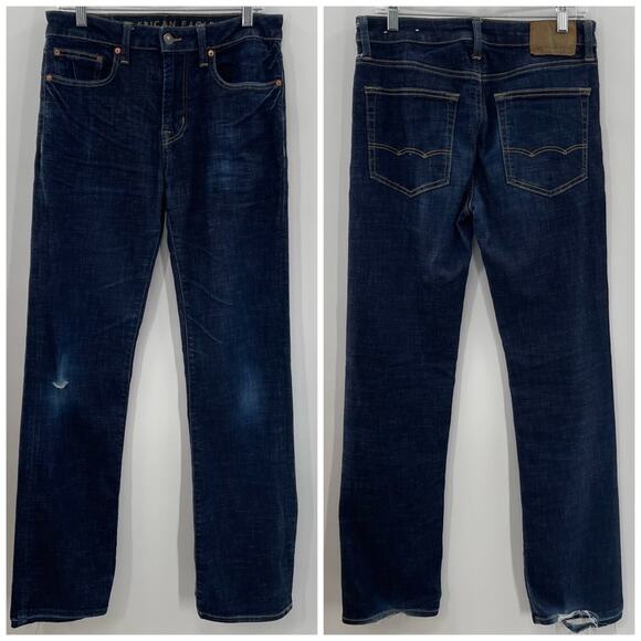 American Eagle Streetwear Next Level Flex Original Bootcut Jeans Size 31 x 34 - Picture 3 of 12